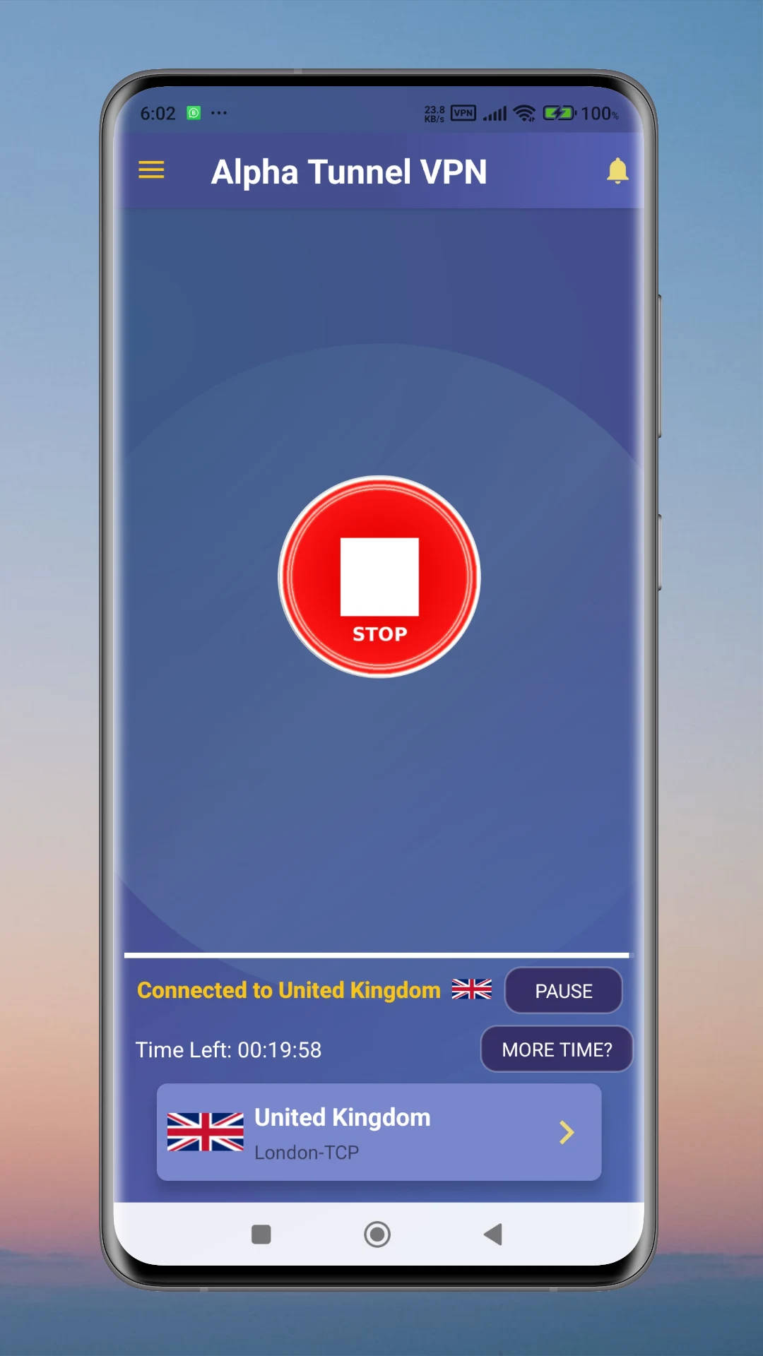 Alpha Tunnel – VPN By ZALMI screenshot